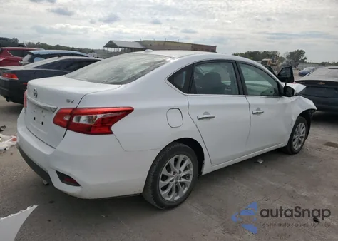 2019 Nissan Sentra S из США, поврежденный, VIN 3N1AB7AP8KY311819